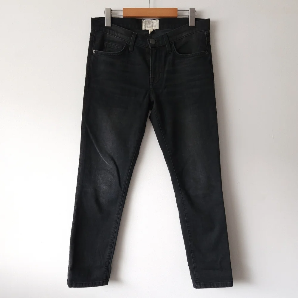 🇺🇸 CURRENT/ELLIOTT The Fling Slim Boyfriend Jean Size 25 - Picture 4 of 16